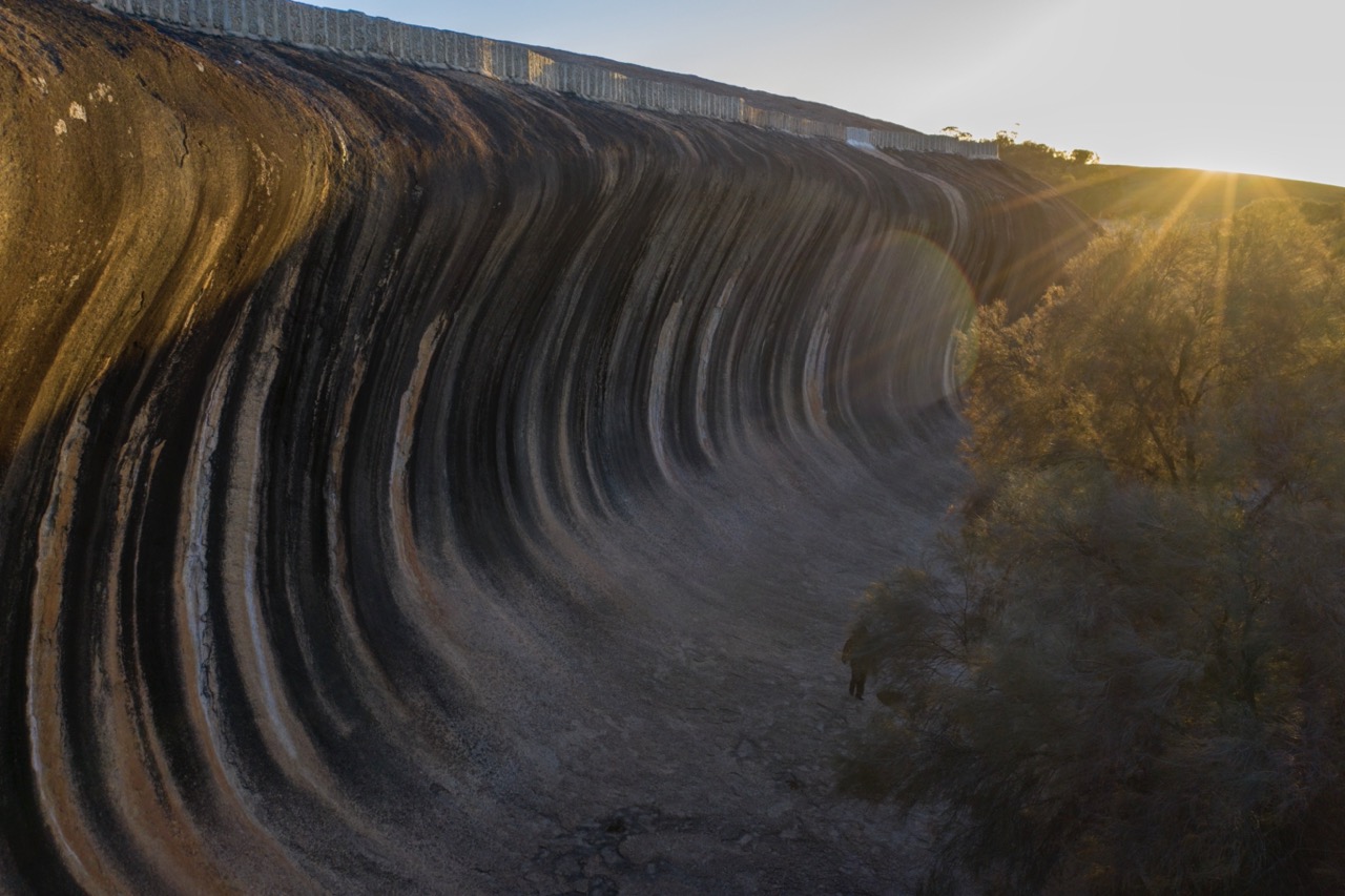 Wave Rock im Goldenen Outback, Westaustralien