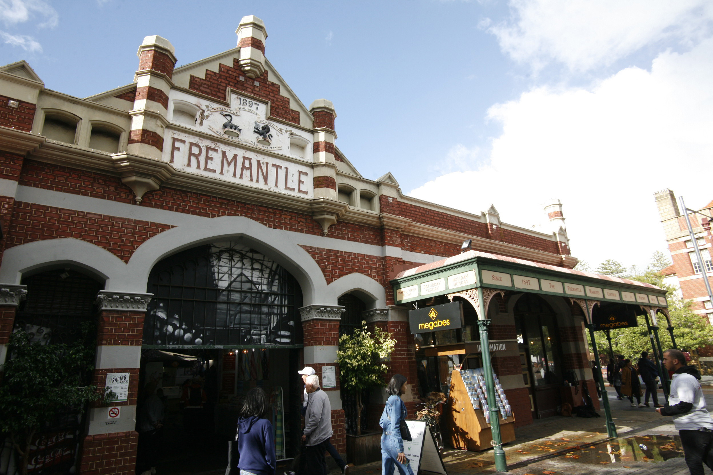Fremantle Marktgebaeude von aussen, Westaustralien